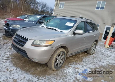 2007 Hyundai Santa Fe Limited/Se from USA, damaged, VIN 5NMSH73E87H020492